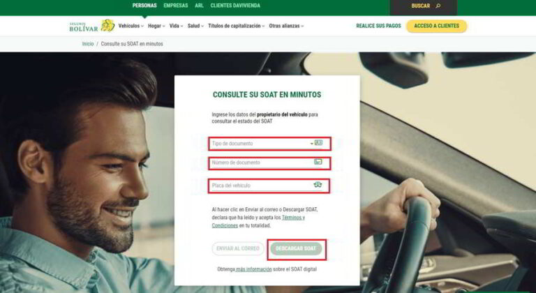 C Mo Consultar Soat Seguros Bol Var En L Nea Y Descargar Tutorial Paso
